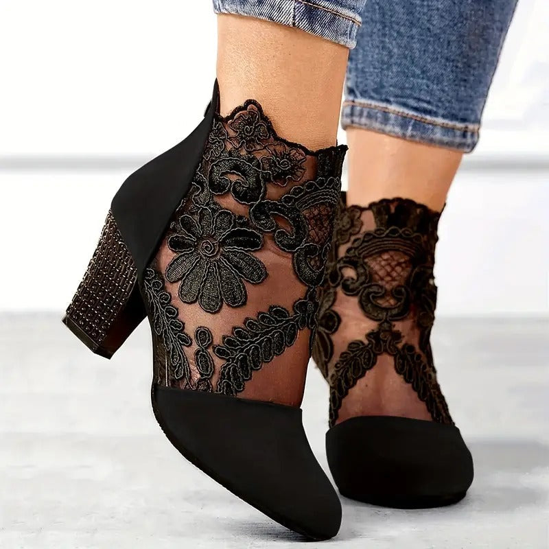 Livia White Dress Heels