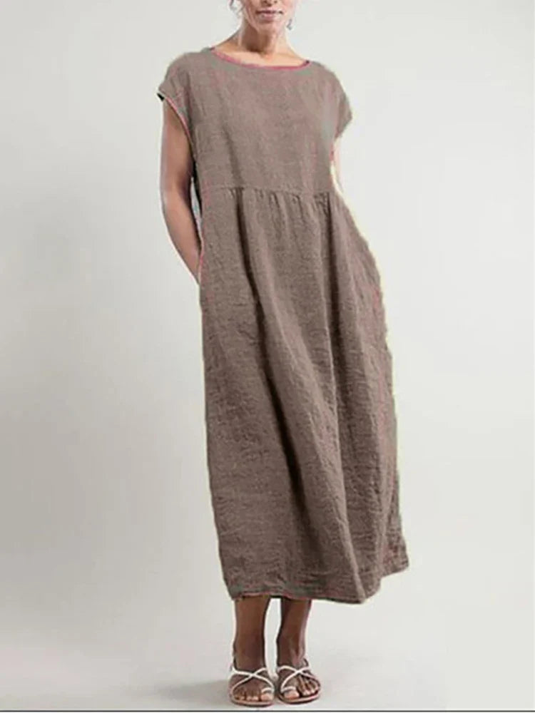 Nora Relaxed Pocket Maxi Dress