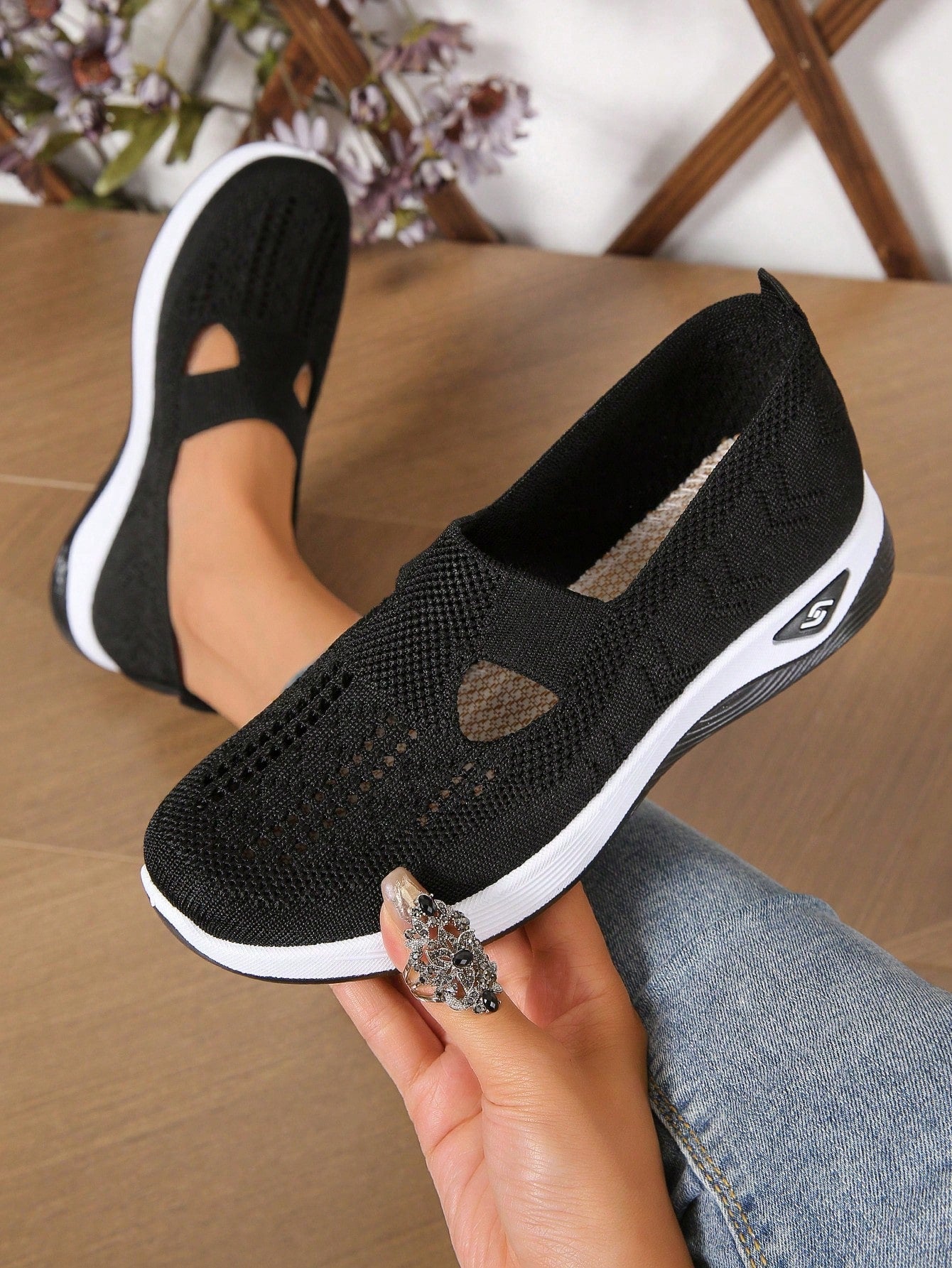 Bianca Slip-On Walking Shoes