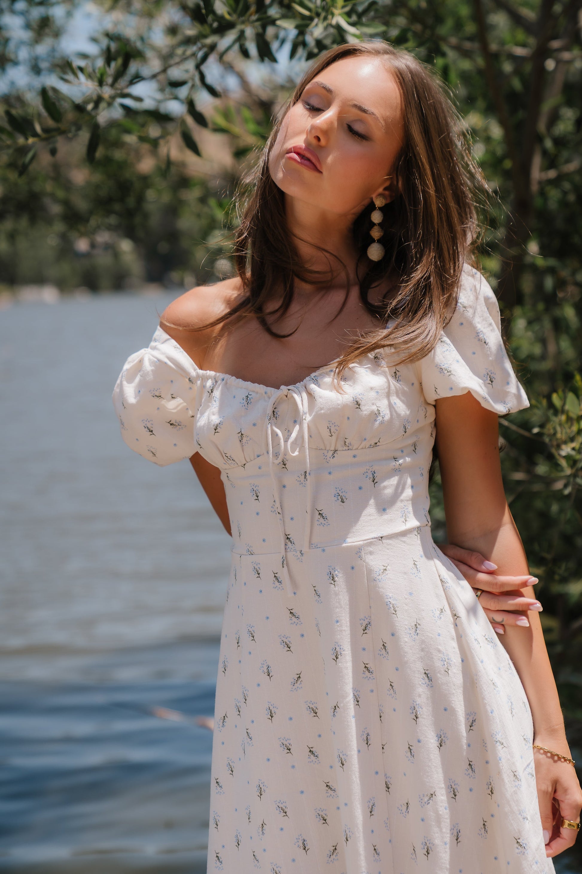 Clarissa Floral Maxi Dress