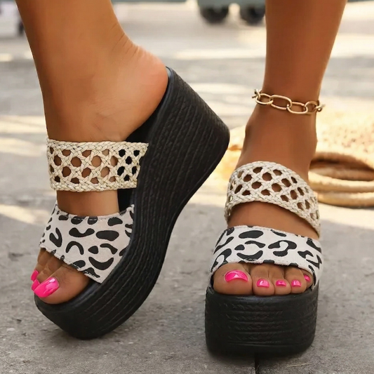 Lucienne Wedge Sandals