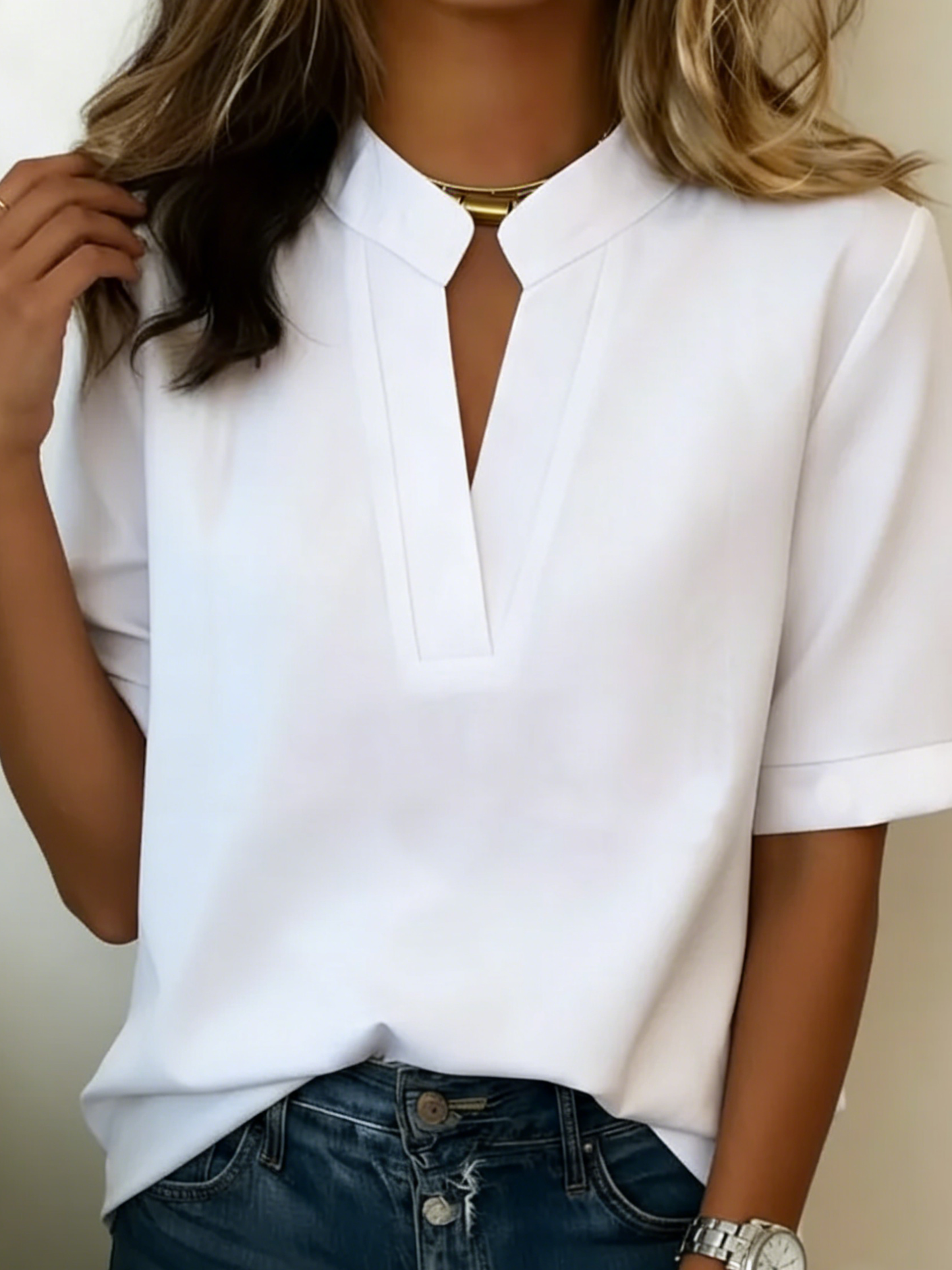 Seraphina V-Neck Blouse
