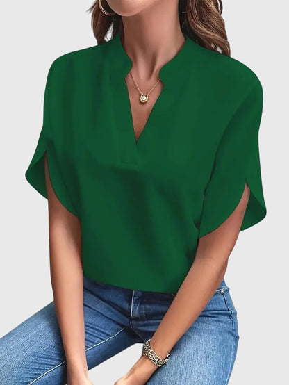 Amara Soft V-Neck Blouse