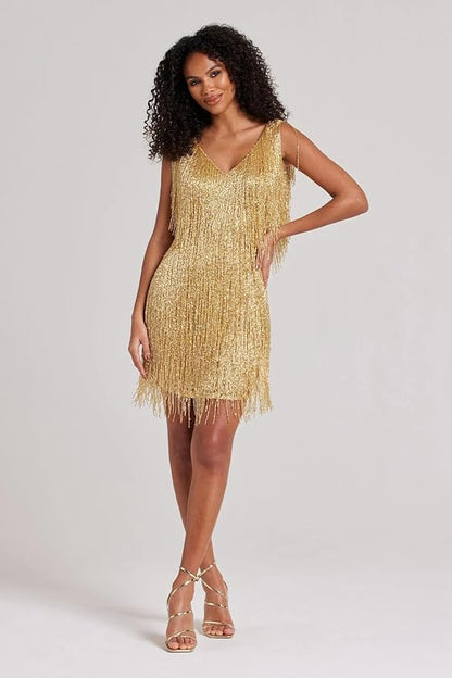 Vivienne V-Neck Cocktail Dress