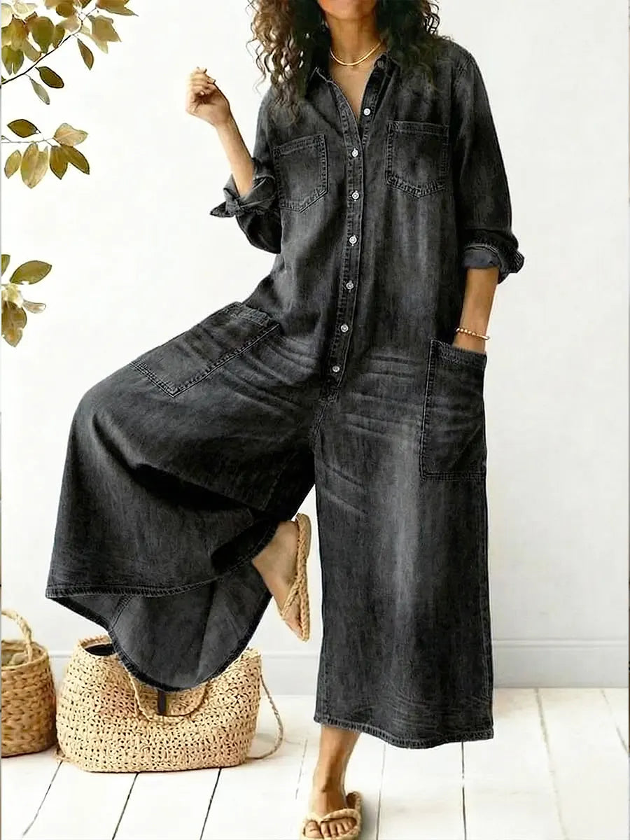 Valencia Casual Cotton Jumpsuit