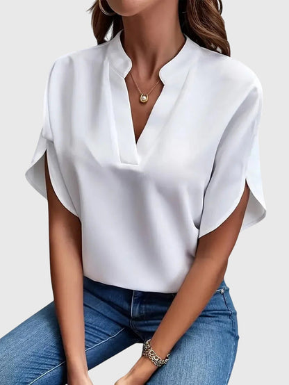 Amara Soft V-Neck Blouse