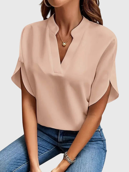 Amara Soft V-Neck Blouse