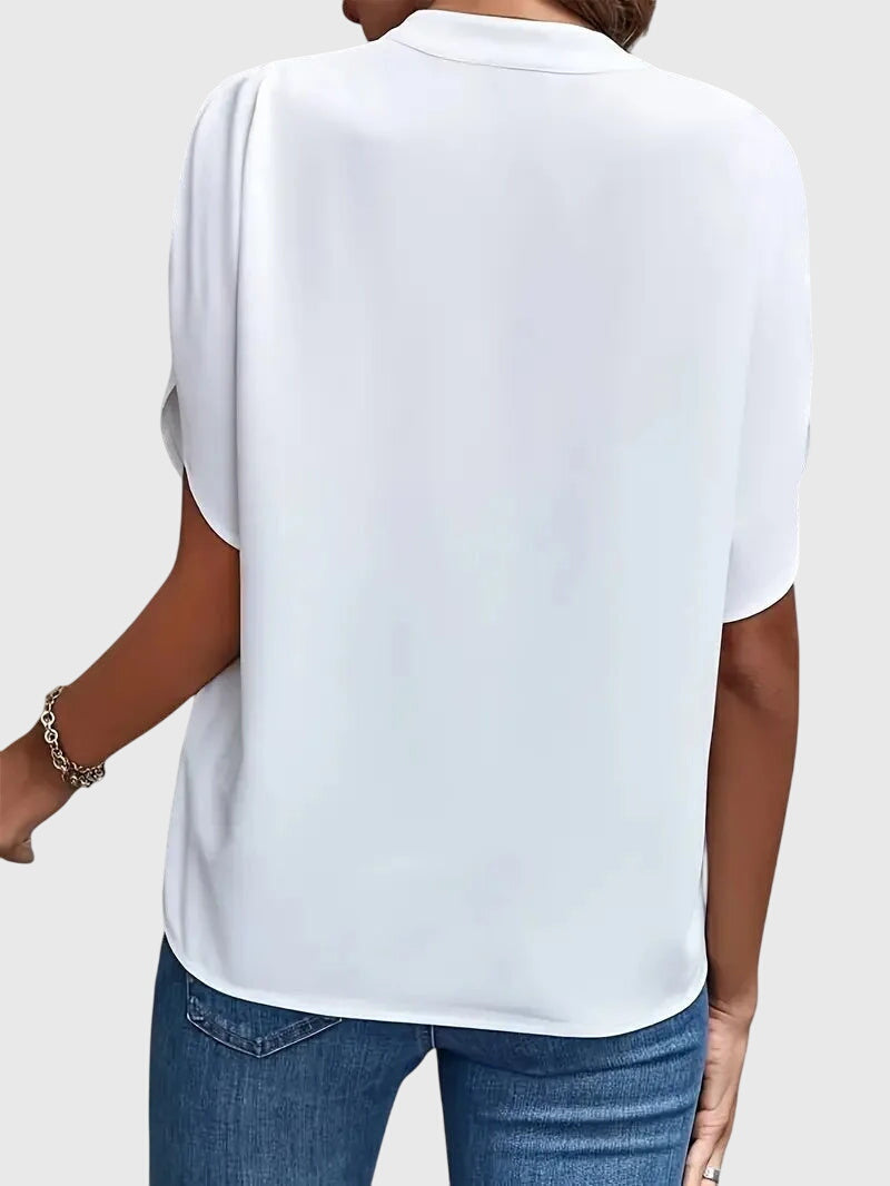Amara Soft V-Neck Blouse