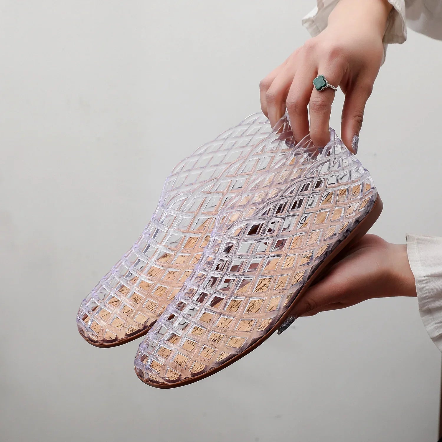 Maya | Women's Summer Cut-out Flat Jelly Sandals
