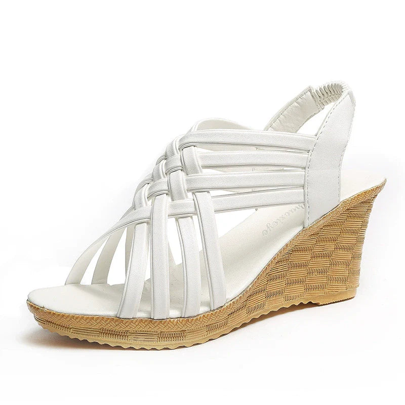 Bianca Platform Wedge Sandals