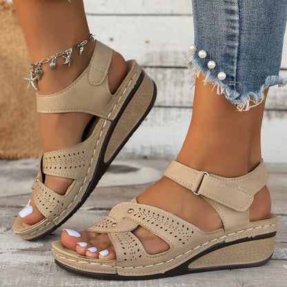 Odessa Platform Wedge Sandals