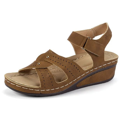 Odessa Platform Wedge Sandals