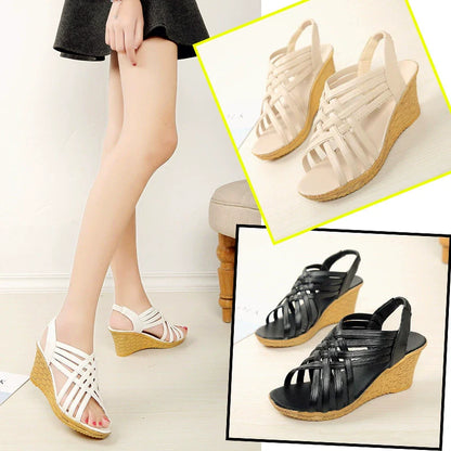 Bianca Platform Wedge Sandals