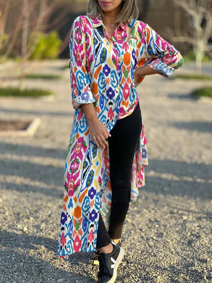 Dahlia Boho Relaxed Maxi Dress