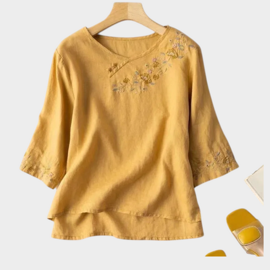 Anika Floral Embroidered Blouse