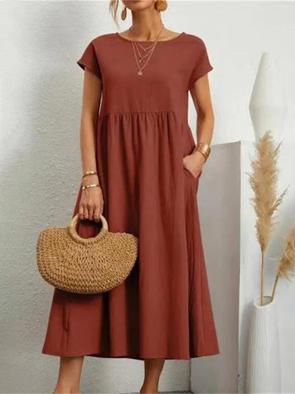 Nora Relaxed Pocket Maxi Dress