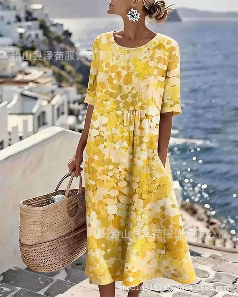 Valentina Boho Floral Maxi Dress