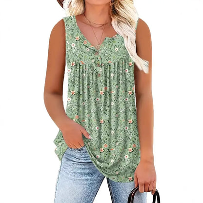 Camille Floral Casual Blouse