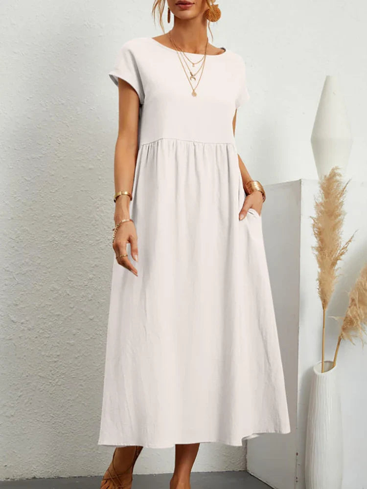 Nora Relaxed Pocket Maxi Dress