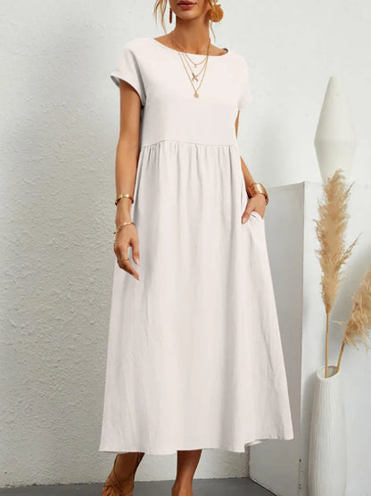 Nora Relaxed Pocket Maxi Dress