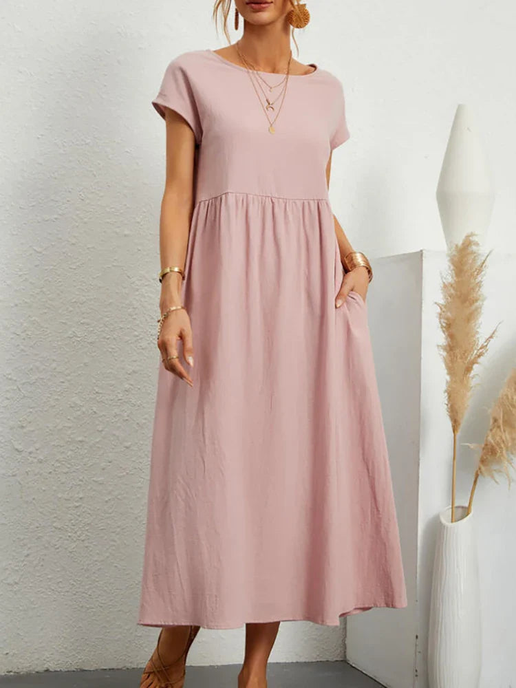 Nora Relaxed Pocket Maxi Dress