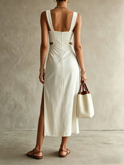 Althea Ruched Maxi Dress