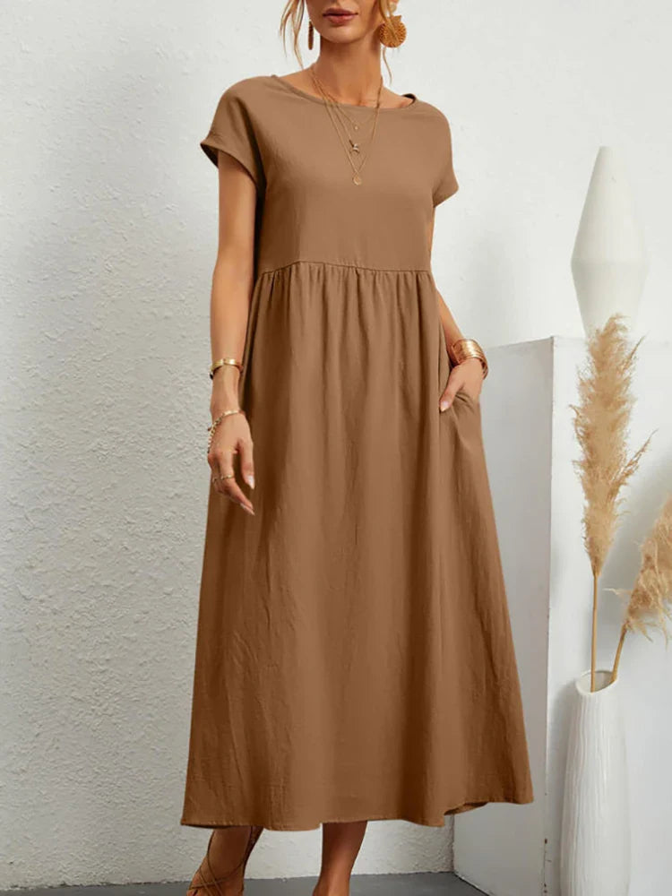 Nora Relaxed Pocket Maxi Dress