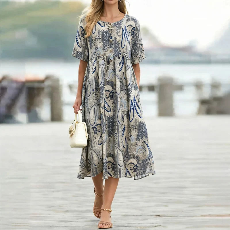 Vivienne Floral Midi Dress