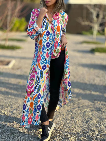 Dahlia Boho Relaxed Maxi Dress