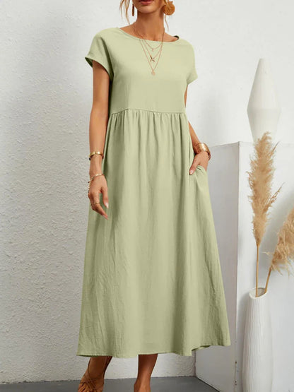 Nora Relaxed Pocket Maxi Dress
