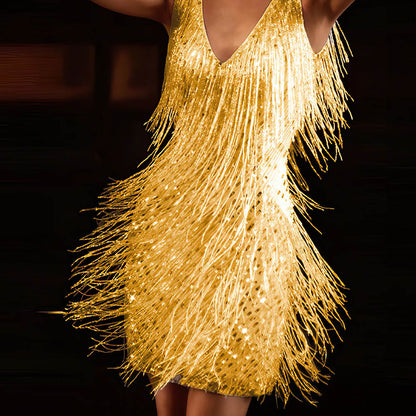 Vivienne V-Neck Cocktail Dress