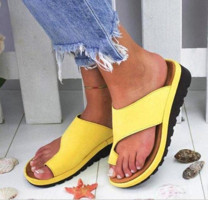 Solène Wide Strap Orthopedic Sandals
