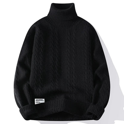Cable - Knit Turtleneck - Marcus Rhode