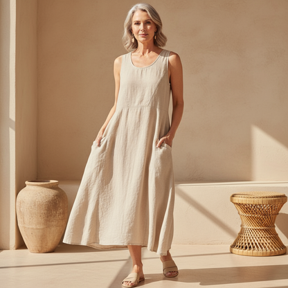 Elena Dress with Pockets
