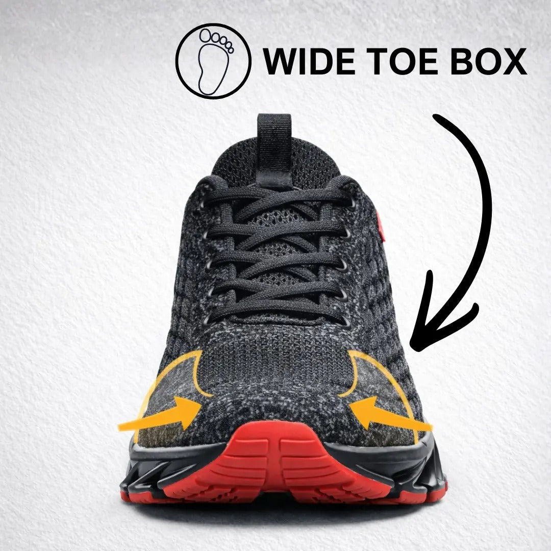 Men's Orthopedic Athletic Sneakers with Supportive Sole