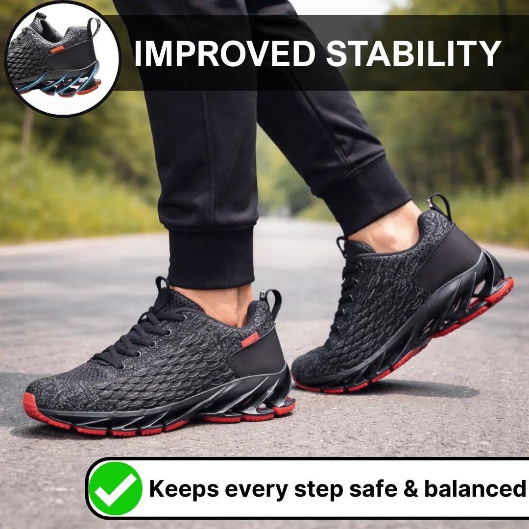 Men's Orthopedic Athletic Sneakers with Supportive Sole