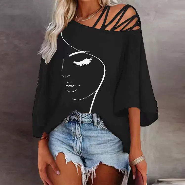 Violetta Artline Shoulder Top