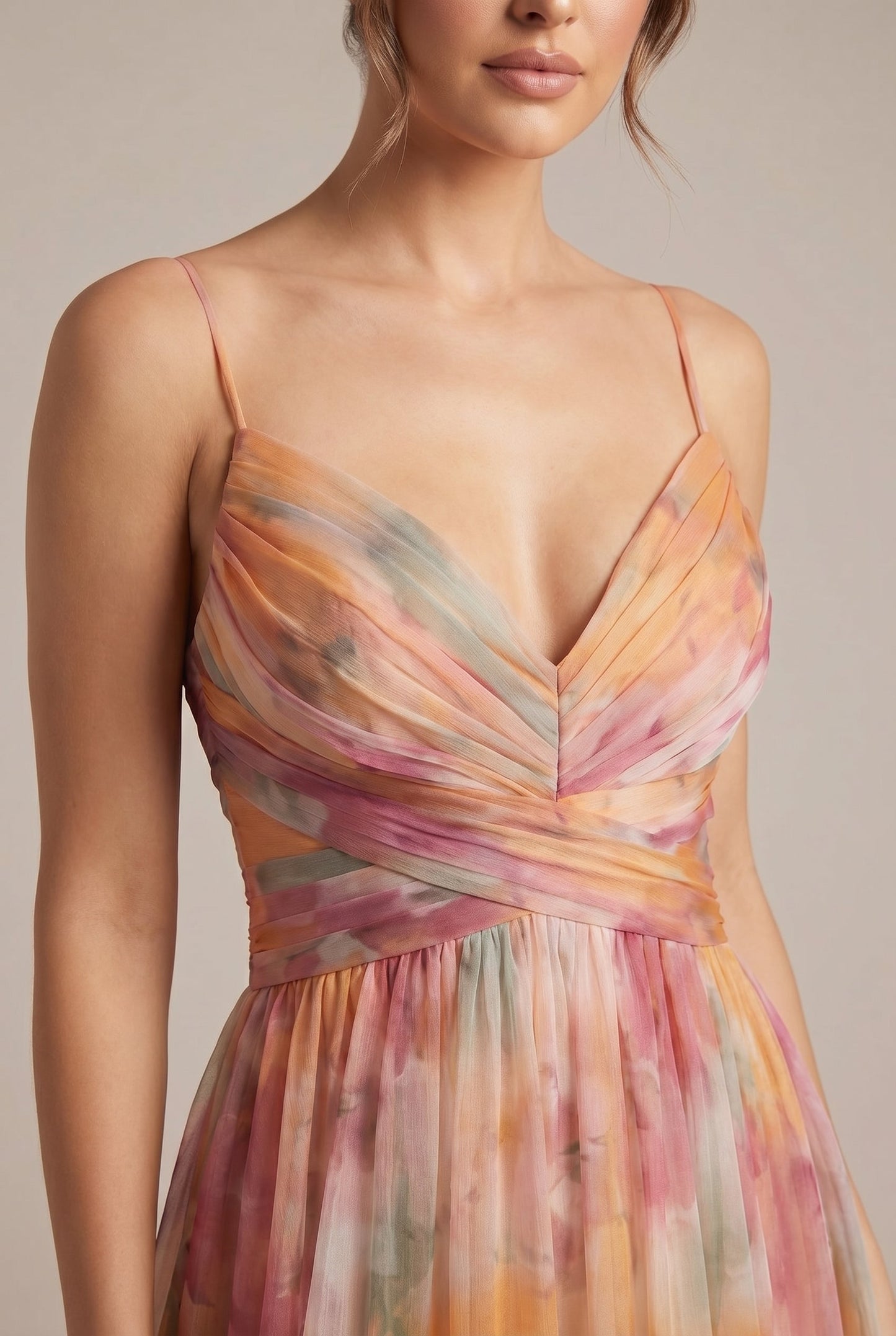 Dahlia Floral Summer Maxi Dress