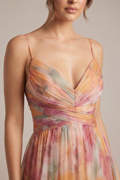 Dahlia Floral Summer Maxi Dress