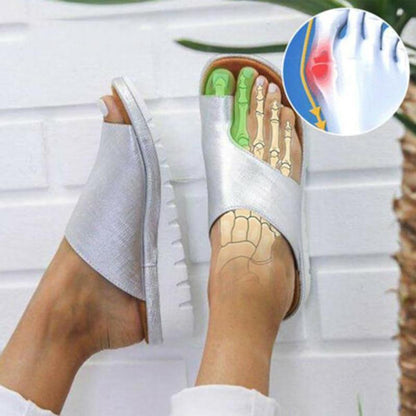 Solène Wide Strap Orthopedic Sandals