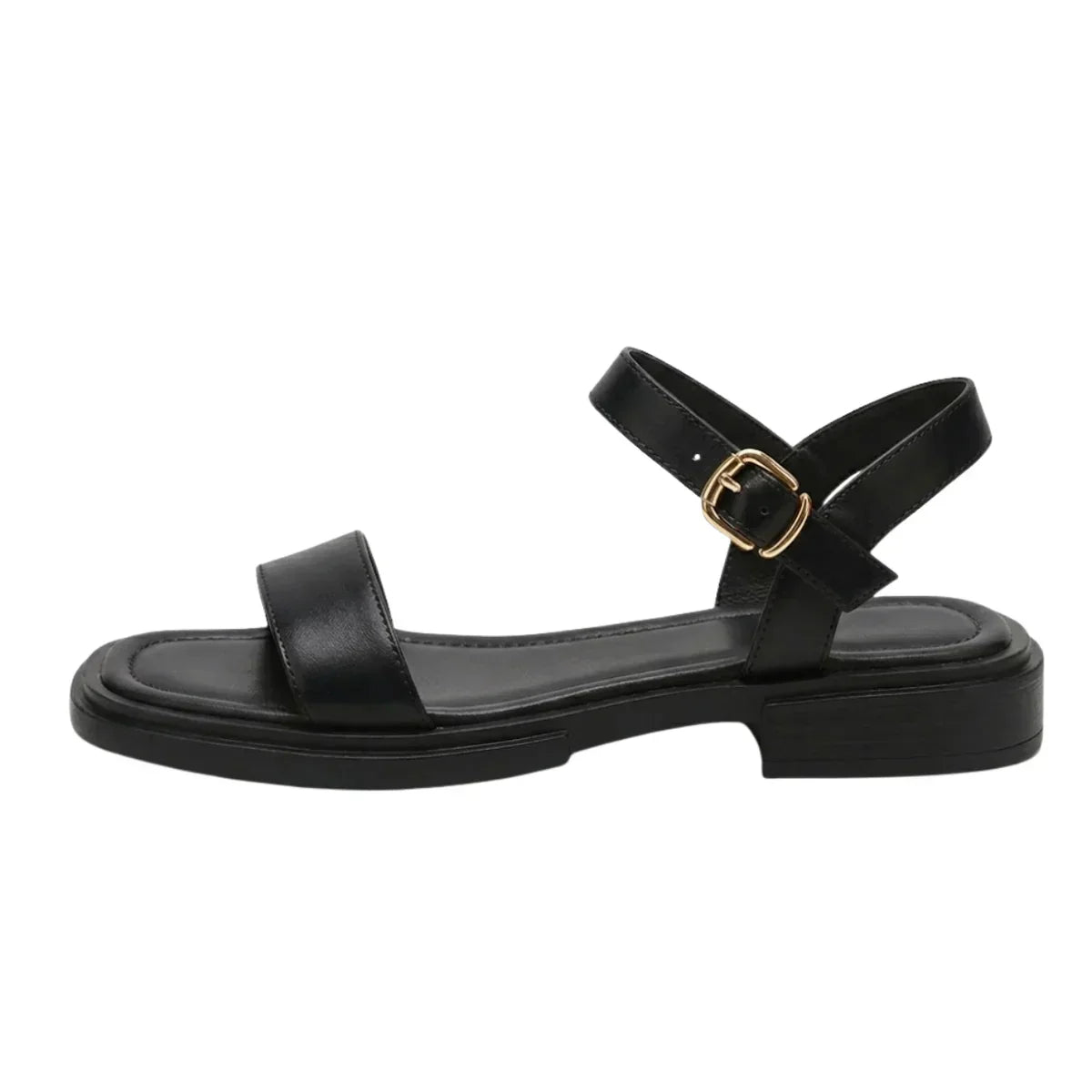 Marcella Ankle Strap Flat Sandals