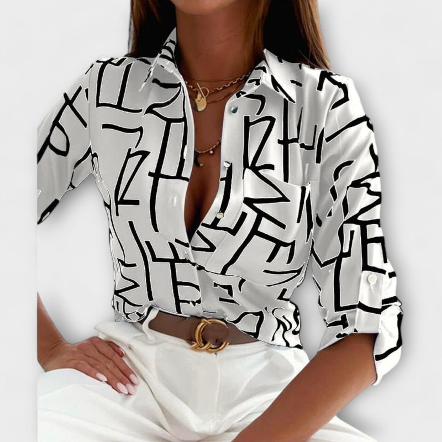 Camille Classic Collar Blouse