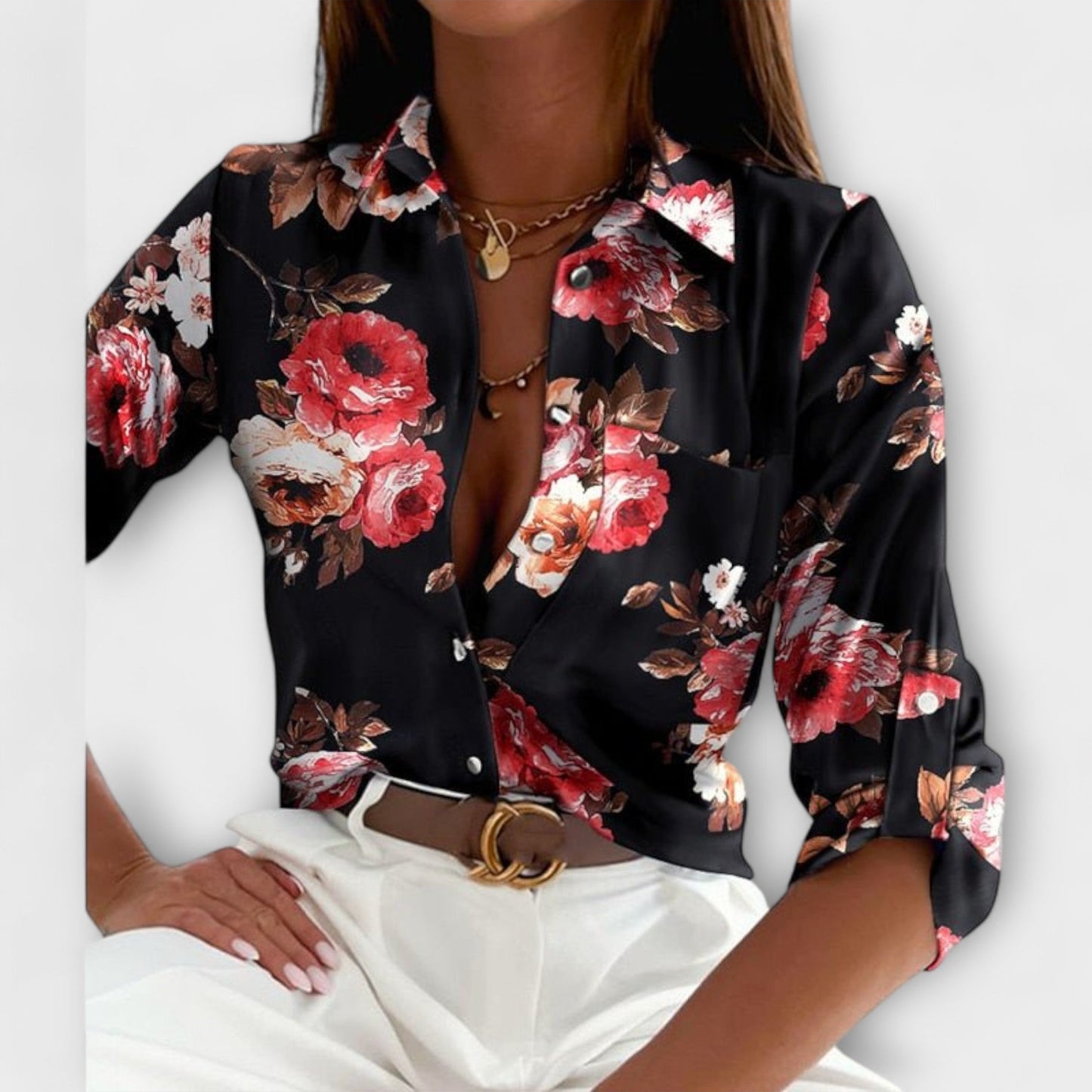 Camille Classic Collar Blouse