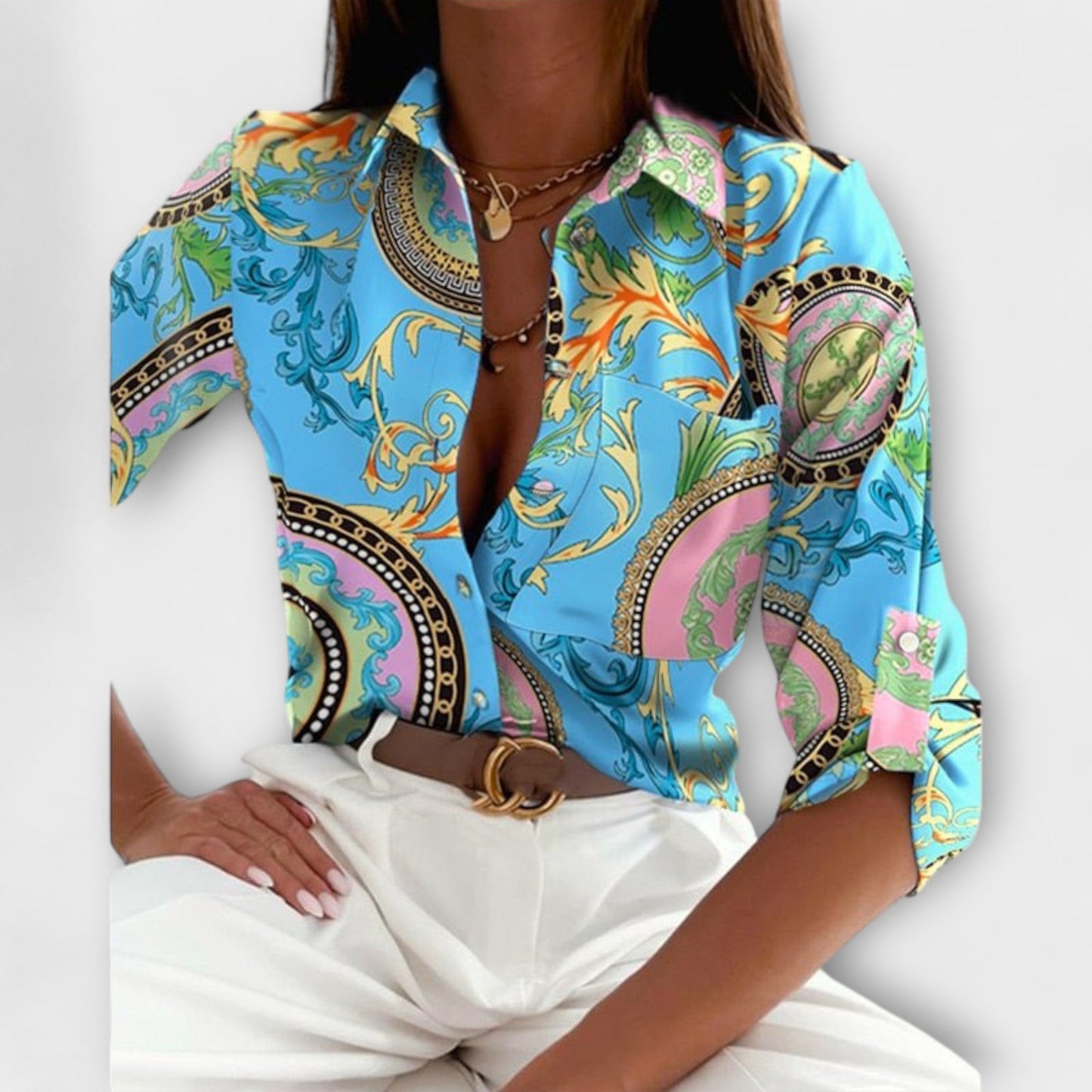 Camille Classic Collar Blouse